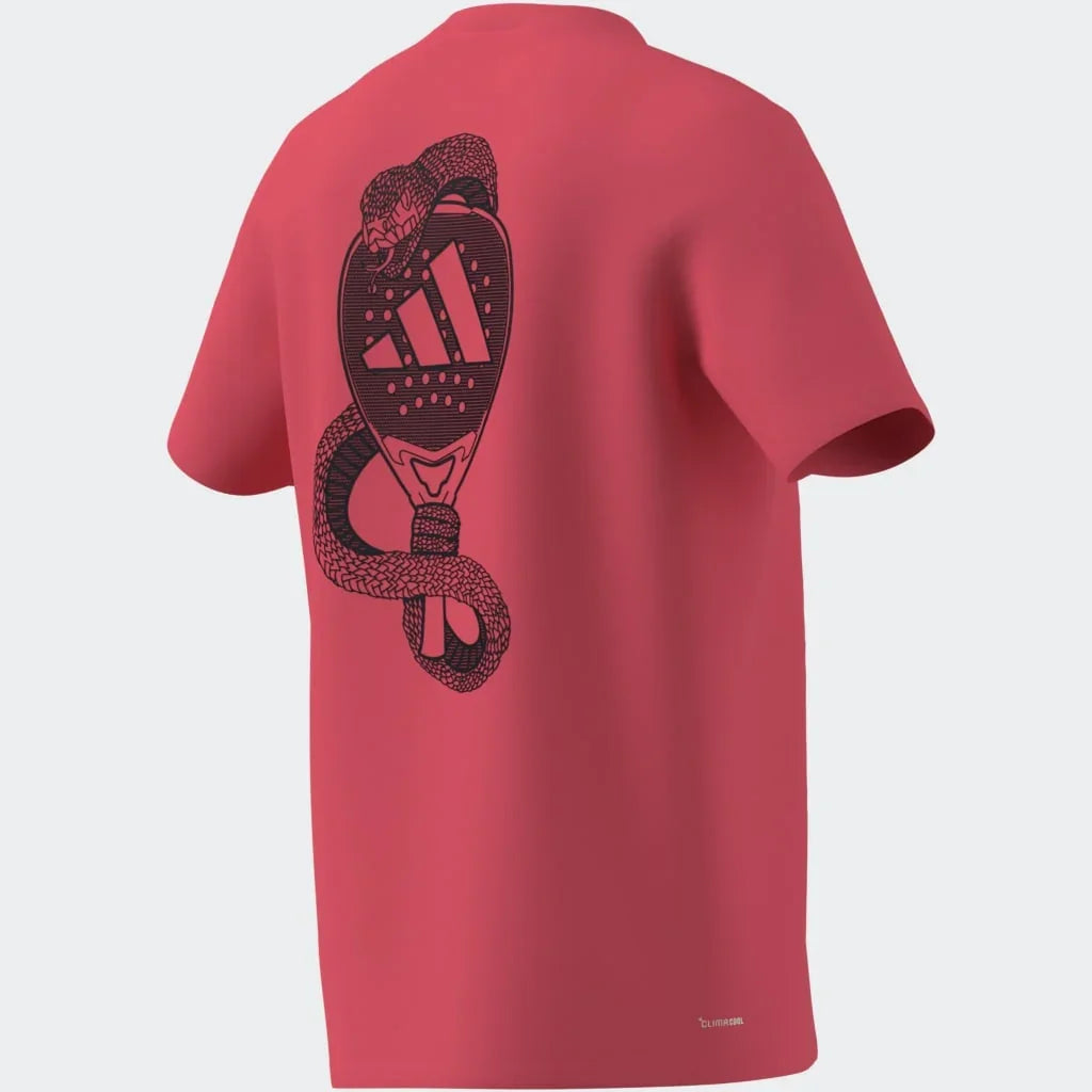 חולצת פאדל adidas Padel Graphic T-Shirt Pink