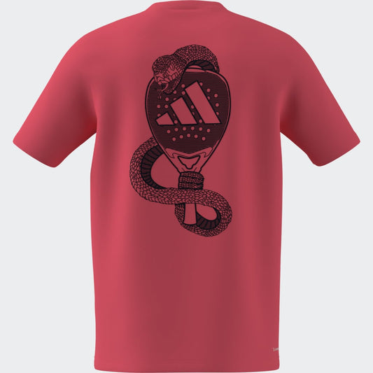 חולצת פאדל adidas Padel Graphic T-Shirt Pink