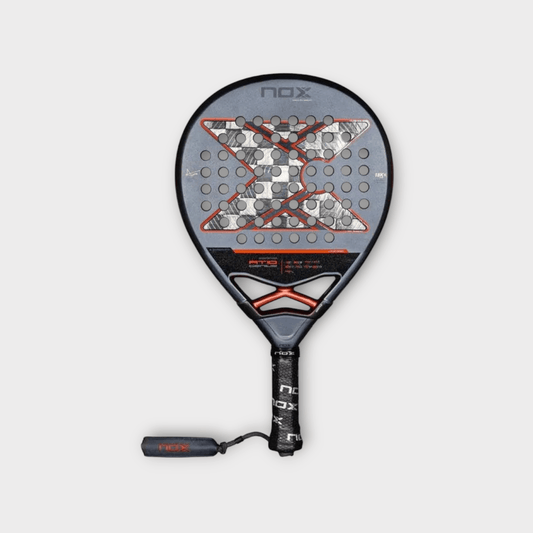 מחבט פאדל Nox AT10 Genius 18K Alum 2025 By Agustin Tapia - SmashItPadel.co.il