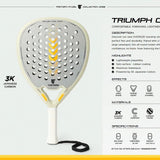 מחבט פאדל  Tretorn Triumph Cntrl Light