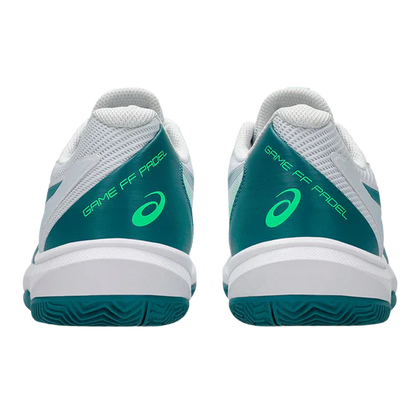 נעלי פאדל Asics Game FF Padel White/Misty Pine 2026