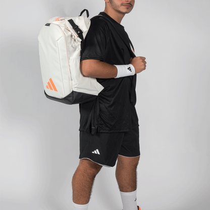 תיק פאדל adidas Multigame White Backpack 2026