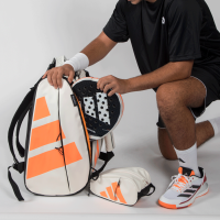 תיק פאדל adidas Multigame White Racquet Bag 2026