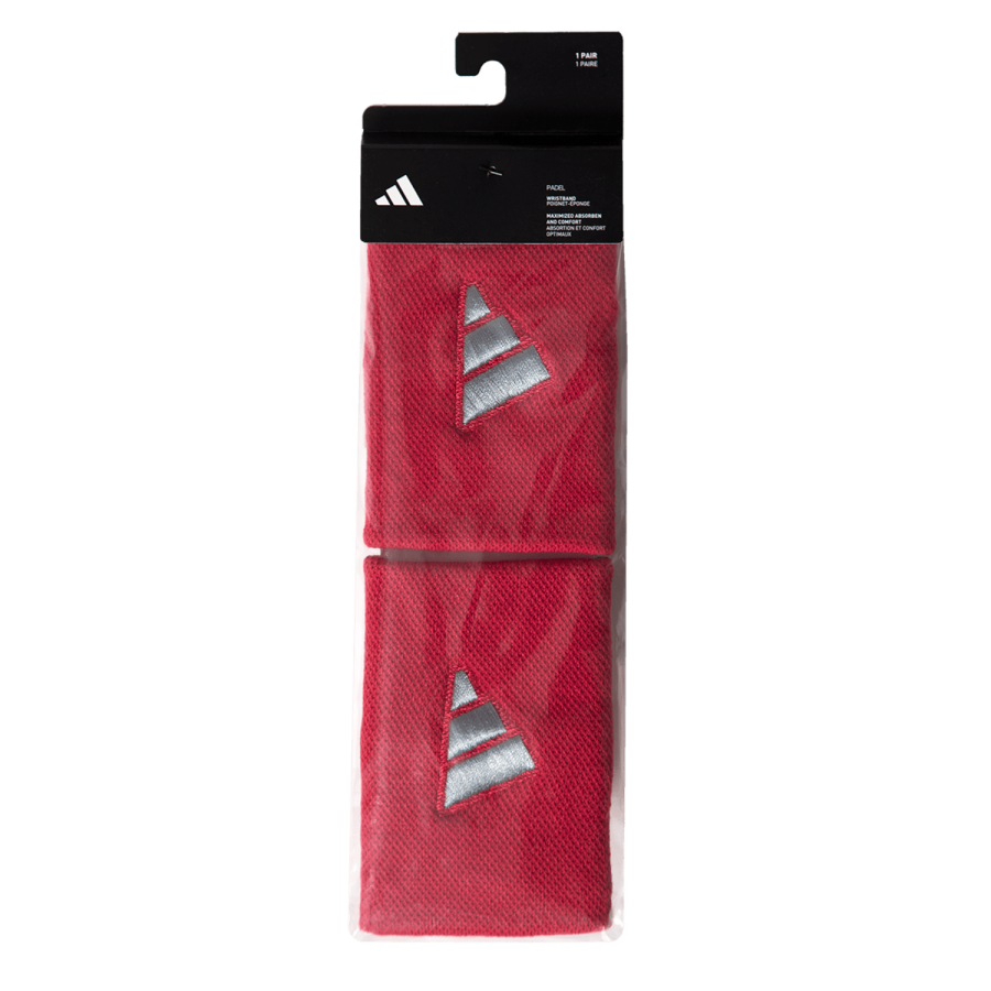 ADIDAS WRISTBAND LARGE RED