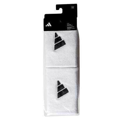 ADIDAS WRISTBAND LARGE WHITE