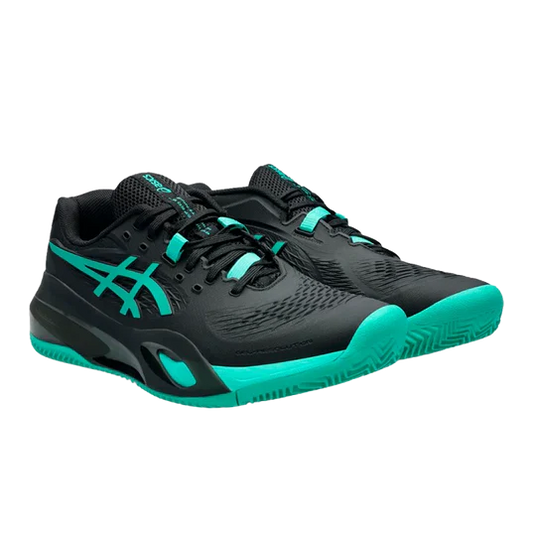 Zapatillas Asics Gel-Resolution X Clay BlackAurora Green 2026