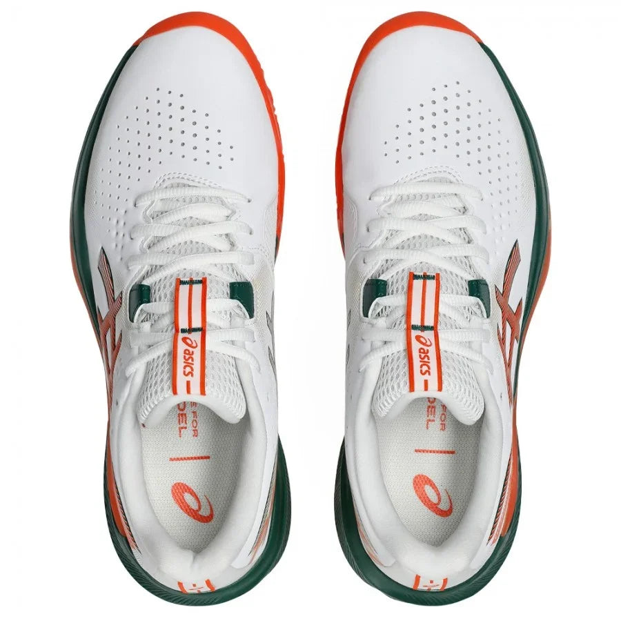 נעלי פאדל Asics Gel-Challenger 15 Padel White / Energy Orange 2026