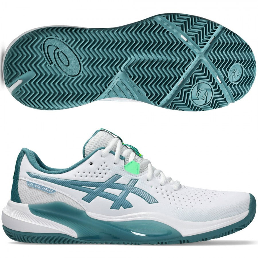 נעלי פאדל Asics Gel Challenger 15 Padel White / Misty Pine