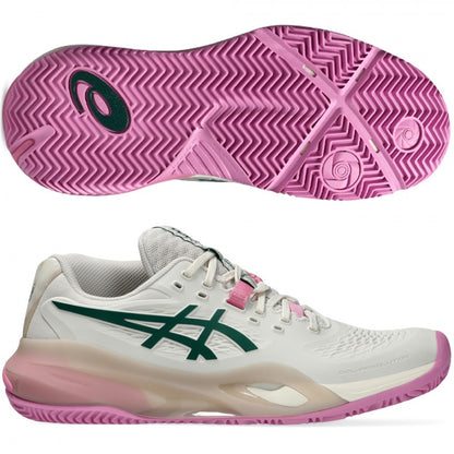 נעלי פאדל Asics Gel-Resolution X Padel Soft Oat / Jewel Green 2026