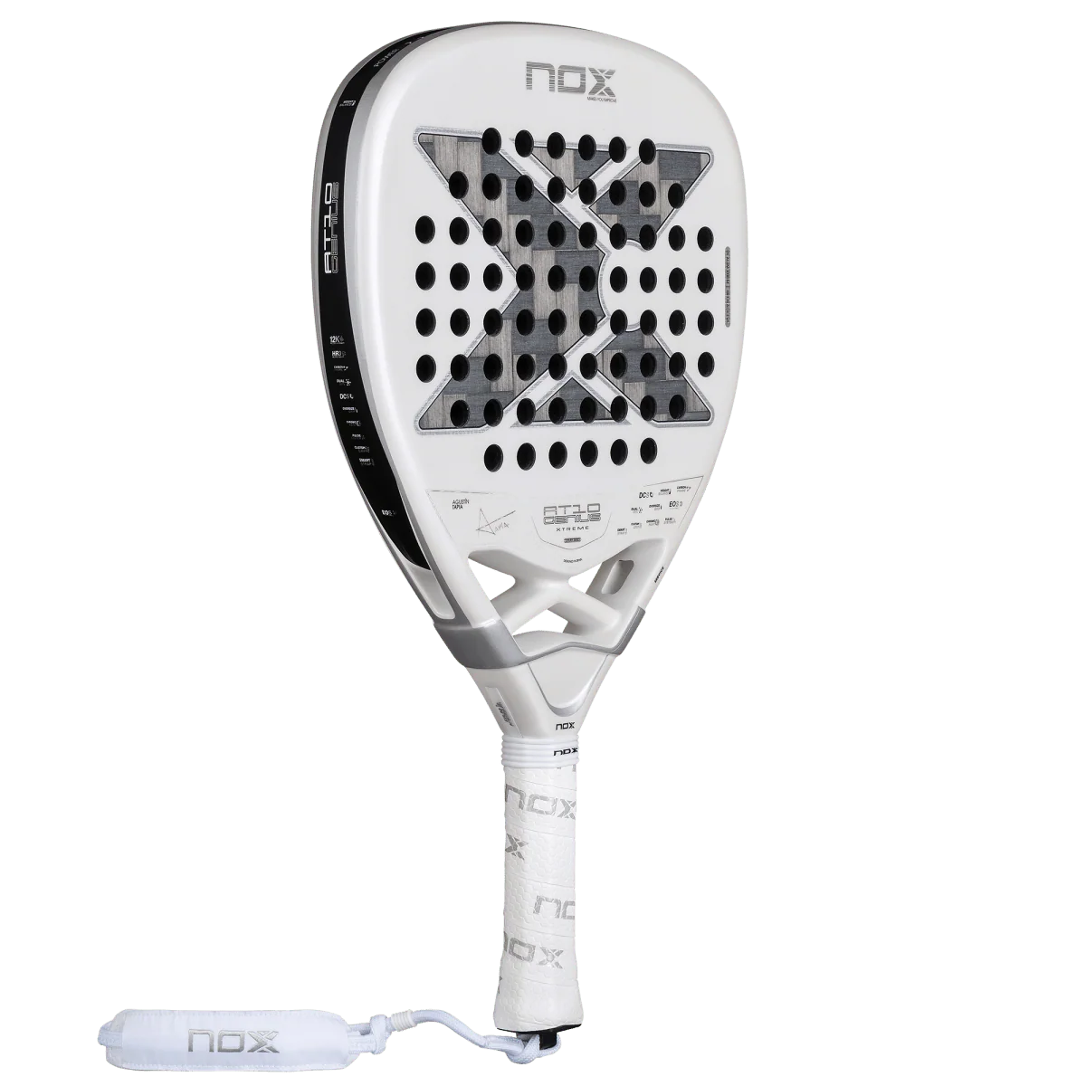 מחבט פאדל Nox AT10 Luxury Genius Attack 12K Alum XTREM 2026 – Agustín Tapia
