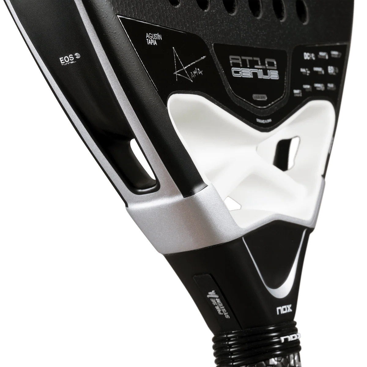 מחבט פאדל Nox AT10 Luxury Genius Attack 18K Alum 2026 – Agustín Tapia