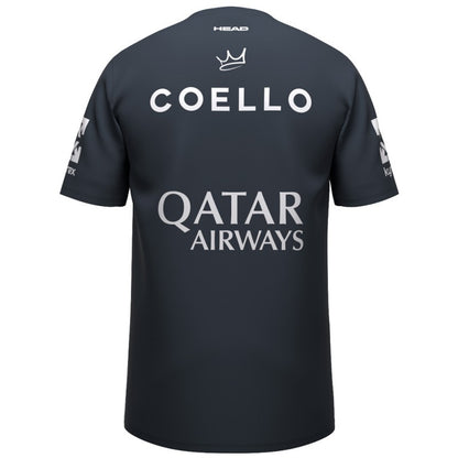 חולצת Head Arturo Coello Sponsors כחולה –