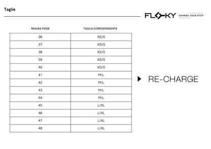 גרבי התאוששות ביומכניות    FLOKY RE- CHARGE