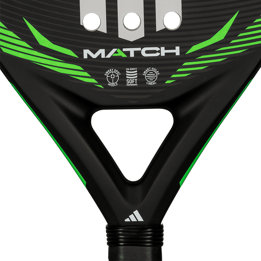 מחבט פאדל Adidas Match Black Lime –