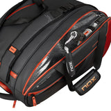 תיק פאדל NOX Luxury Open Series Black/Red