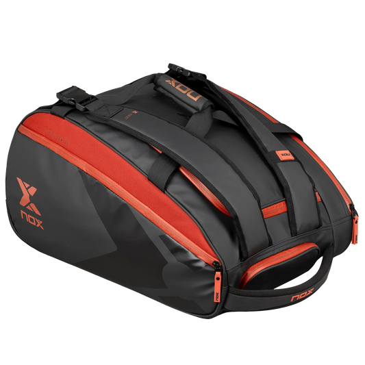 תיק פאדל NOX Luxury Open Series Black/Red