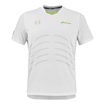 Babolat WhiteWhite 2026 J. Lebrón חולצת פאדל