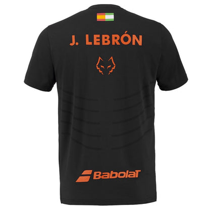 חולצת פאדל Babolat Tee Replica Juan Lebrón Black