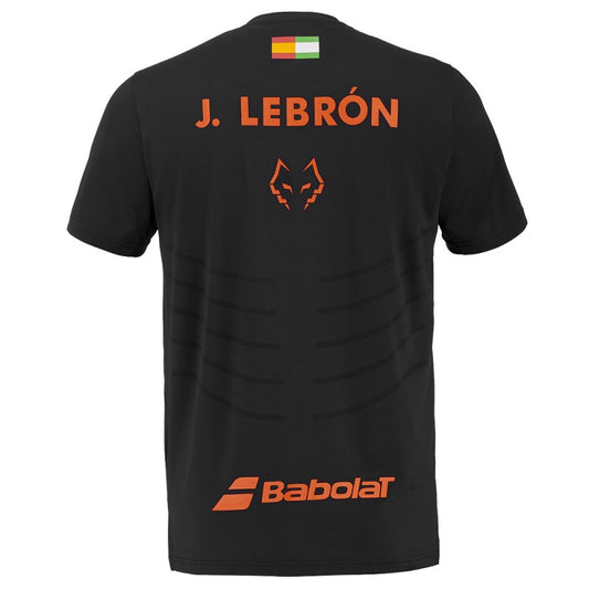 חולצת פאדל Babolat Tee Replica Juan Lebrón Black